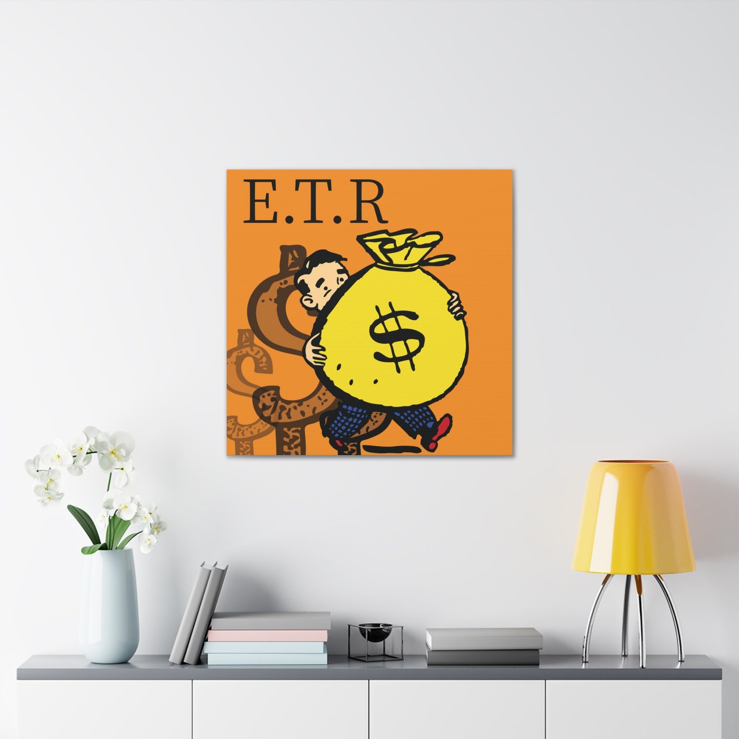 Money Money Money $$$ Canvas